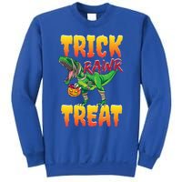 Trick Rawr Treat Dinosaur Trex Halloween Great Gift Sweatshirt