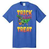 Trick Rawr Treat Dinosaur Trex Halloween Great Gift Tall T-Shirt