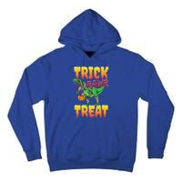 Trick Rawr Treat Dinosaur Trex Halloween Great Gift Tall Hoodie