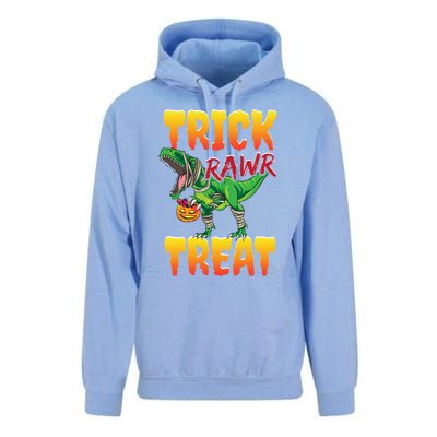 Trick Rawr Treat Dinosaur Trex Halloween Great Gift Unisex Surf Hoodie