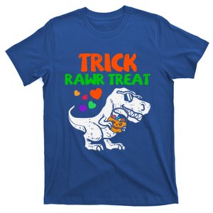 Trick Rawr Treat Dinosaur Trex Halloween Gift T-Shirt