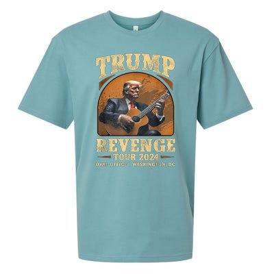 Trump Revenge Tours 2024 Sueded Cloud Jersey T-Shirt