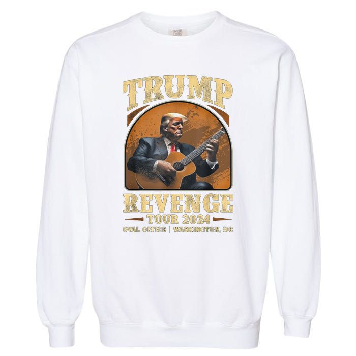 Trump Revenge Tours 2024 Garment-Dyed Sweatshirt