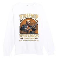 Trump Revenge Tours 2024 Premium Crewneck Sweatshirt