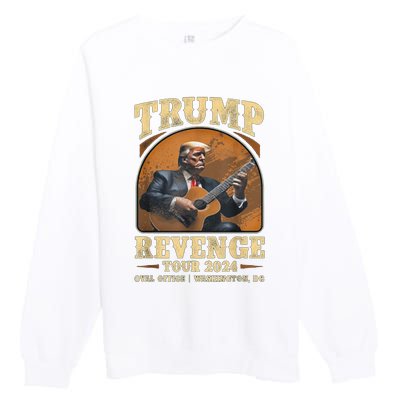 Trump Revenge Tours 2024 Premium Crewneck Sweatshirt