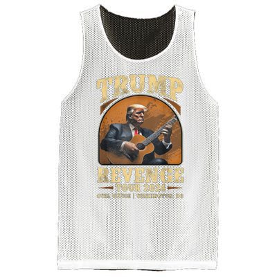 Trump Revenge Tours 2024 Mesh Reversible Basketball Jersey Tank