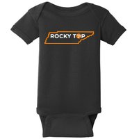 Tennessee Rocky Top Tn Rocky Top Volunteer State Vintage Baby Bodysuit