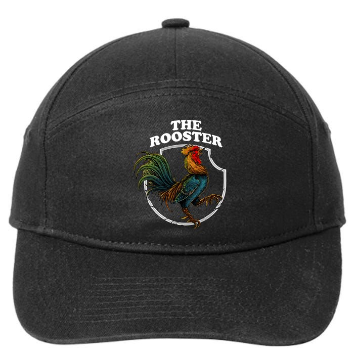 The Rooster 7-Panel Snapback Hat