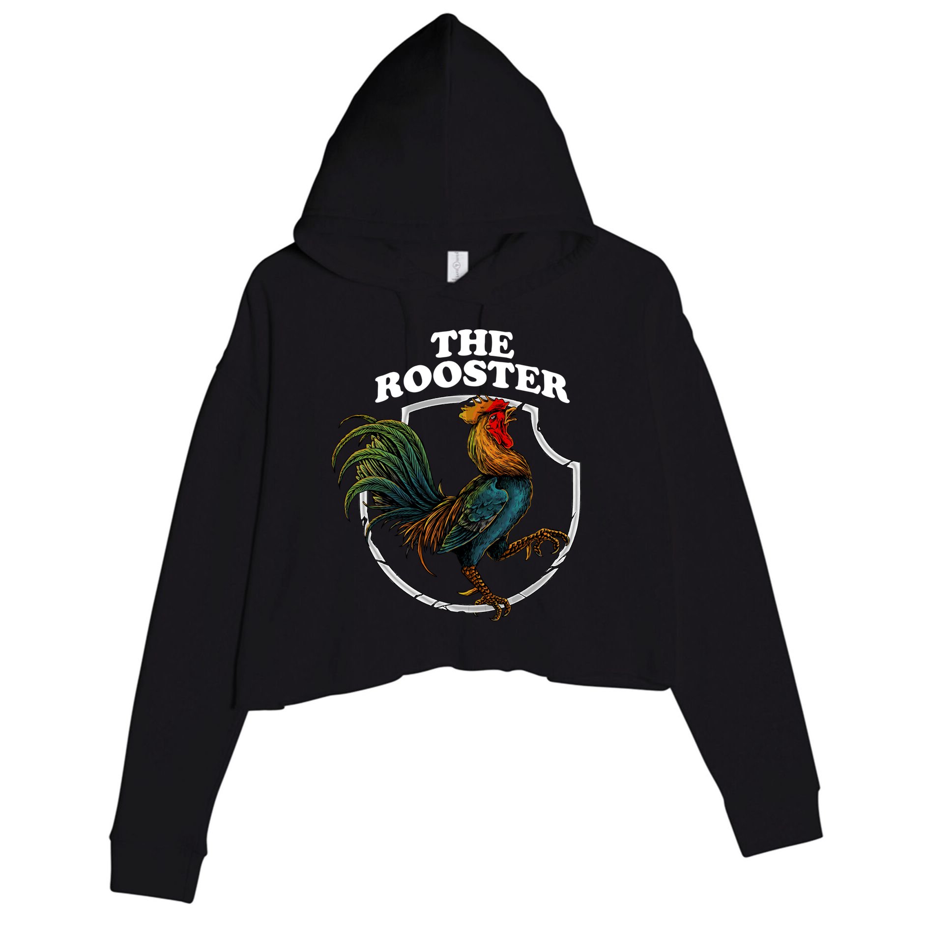 The Rooster Crop Fleece Hoodie