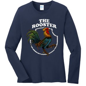 The Rooster Ladies Long Sleeve Shirt