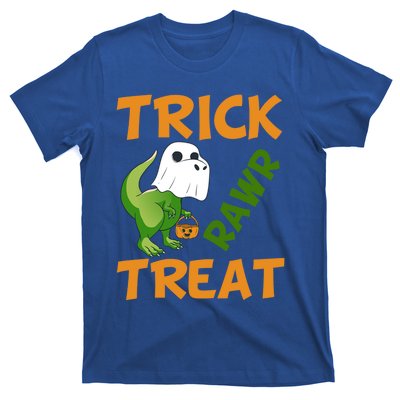 Trick Rawr Treat Halloween Dino Trick Or Treat Dinosaur Gift T-Shirt