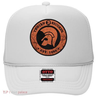Trojan Records High Crown Mesh Back Trucker Hat