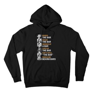 Trump Raised The Bar Harris Failed The Bar Hoodie