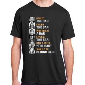 Trump Raised The Bar Harris Failed The Bar Adult ChromaSoft Performance T-Shirt