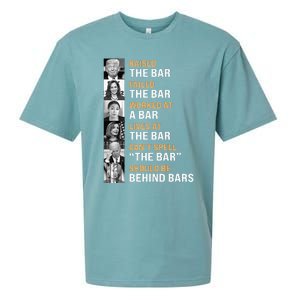 Trump Raised The Bar Harris Failed The Bar Sueded Cloud Jersey T-Shirt