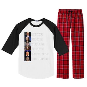 Trump Raised The Bar Failed The Bar Raglan Sleeve Pajama Set