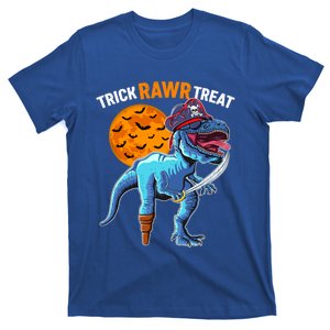 Trick Rawr Treat Halloween Pirate Trex Costume Gift T-Shirt