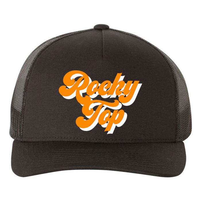 Tennessee Rocky Top TN Football Baseball Sport Fans Yupoong Adult 5-Panel Trucker Hat