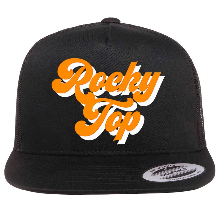 Tennessee Rocky Top TN Football Baseball Sport Fans Flat Bill Trucker Hat