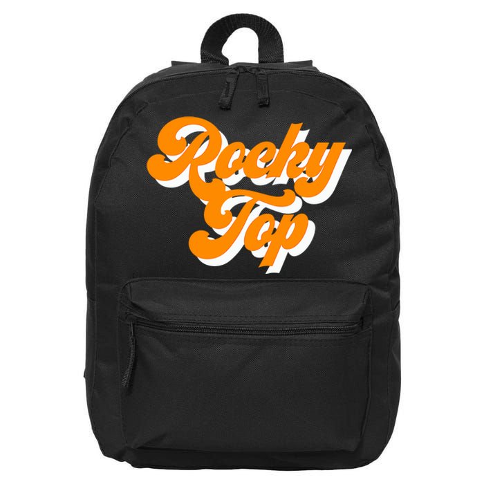 Tennessee Rocky Top TN Football Baseball Sport Fans 16 in Basic Backpack