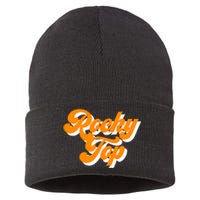 Tennessee Rocky Top TN Football Baseball Sport Fans Sustainable Knit Beanie