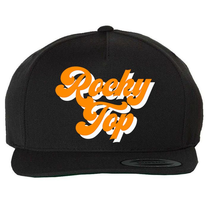 Tennessee Rocky Top TN Football Baseball Sport Fans Wool Snapback Cap