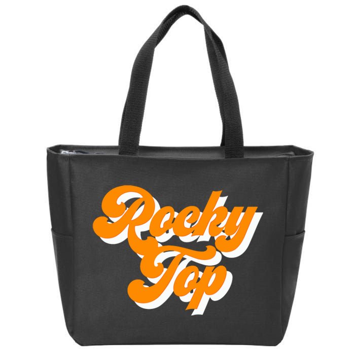 Tennessee Rocky Top TN Football Baseball Sport Fans Zip Tote Bag