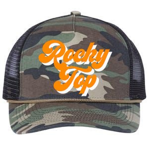 Tennessee Rocky Top TN Football Baseball Sport Fans Retro Rope Trucker Hat Cap