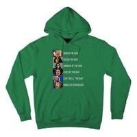 Trump Raised The Bar Failed The Bar Worked At The Bar Tall Hoodie