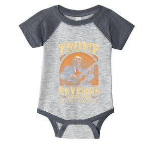 Trump Revenge T.O.U.R 2024 Infant Baby Jersey Bodysuit