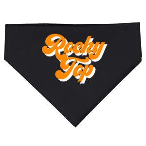 Tennessee Rocky Top Tn Football Baseball Sport Fans USA-Made Doggie Bandana