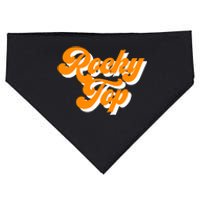 Tennessee Rocky Top Tn Football Baseball Sport Fans USA-Made Doggie Bandana