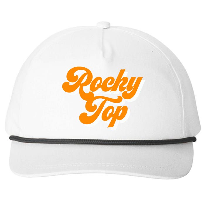 Tennessee Rocky Top Tn Football Baseball Sport Fans Snapback Five-Panel Rope Hat