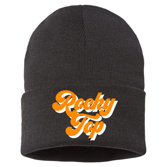 Tennessee Rocky Top Tn Football Baseball Sport Fans Sustainable Knit Beanie