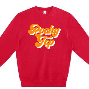 Tennessee Rocky Top Tn Football Baseball Sport Fans Premium Crewneck Sweatshirt