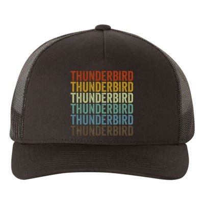 Thunderbird Retro Yupoong Adult 5-Panel Trucker Hat