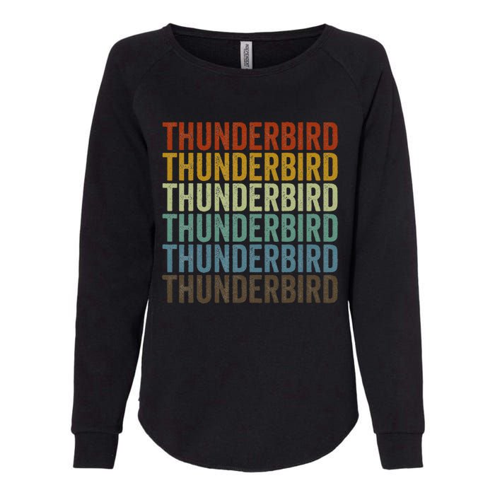 Thunderbird Retro Womens California Wash Sweatshirt