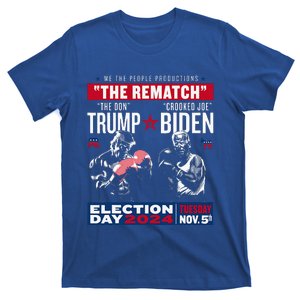 The Rematch The Don And Crooked Joe Pro Trump 2024 T-Shirt