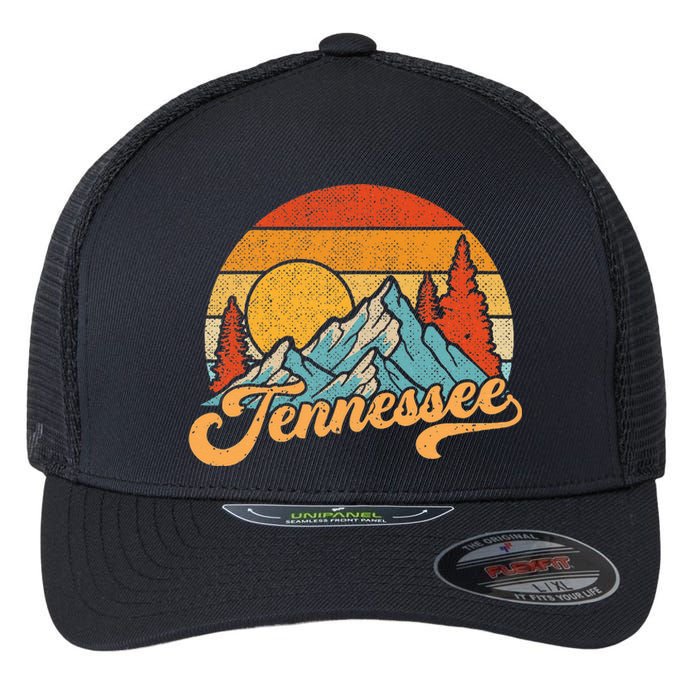 Tennessee Retro Tennessee Tennessee Tourist Flexfit Unipanel Trucker Cap