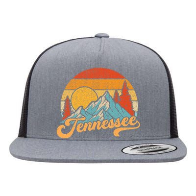 Tennessee Retro Tennessee Tennessee Tourist Flat Bill Trucker Hat