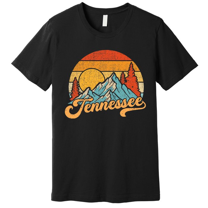 Tennessee Retro Tennessee Tennessee Tourist Premium T-Shirt