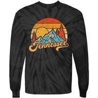 Tennessee Retro Tennessee Tennessee Tourist Tie-Dye Long Sleeve Shirt