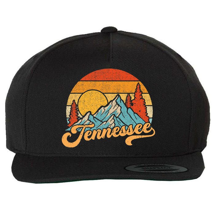 Tennessee Retro Tennessee Tennessee Tourist Wool Snapback Cap