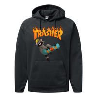 Trasher Raccoon Performance Fleece Hoodie