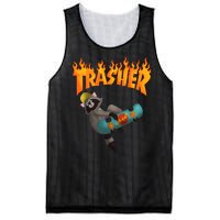 Trasher Raccoon Mesh Reversible Basketball Jersey Tank