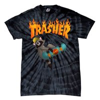 Trasher Raccoon Tie-Dye T-Shirt