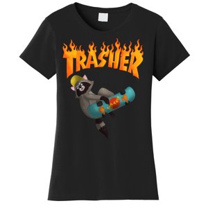 Trasher Raccoon Women's T-Shirt