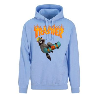 Trasher Raccoon Unisex Surf Hoodie