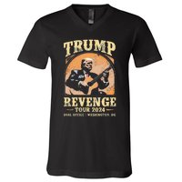 Trump Revenge Tour 2024 V-Neck T-Shirt