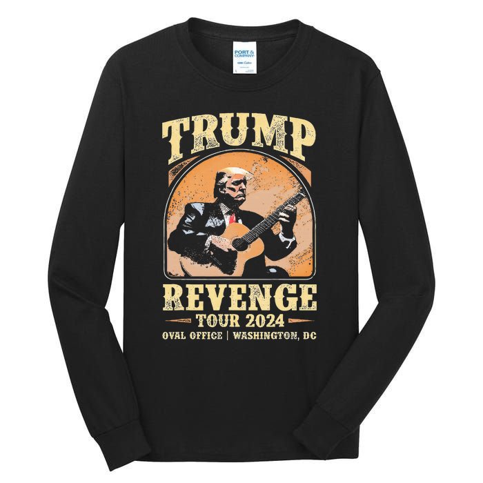 Trump Revenge Tour 2024 Tall Long Sleeve T-Shirt